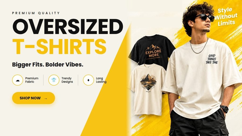 Home oversized tshirt banner 1280x720